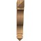 Ekena Millwork Funston Arts & Crafts Smooth Bracket, Western Red Cedar, 3 1/2"W x 22"D x 22"H BKT04X22X22FST03SWR - alternate 4